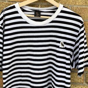 Octobers Very Own Striped T Shirt Large OVO Shirt